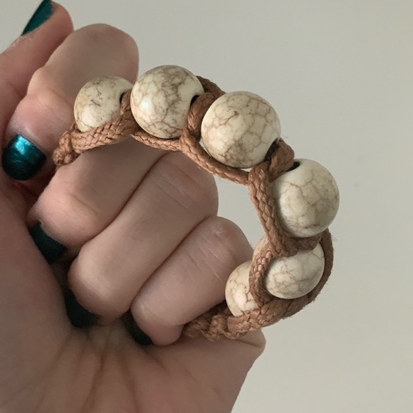 Vintage Shell Tropical Rope Bracelet Adult one size - Picture 5 of 13